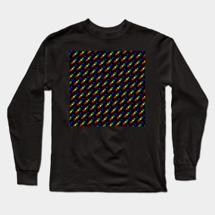 Daddy | #DADDY | Hashtag Pattern Long Sleeve T-Shirt